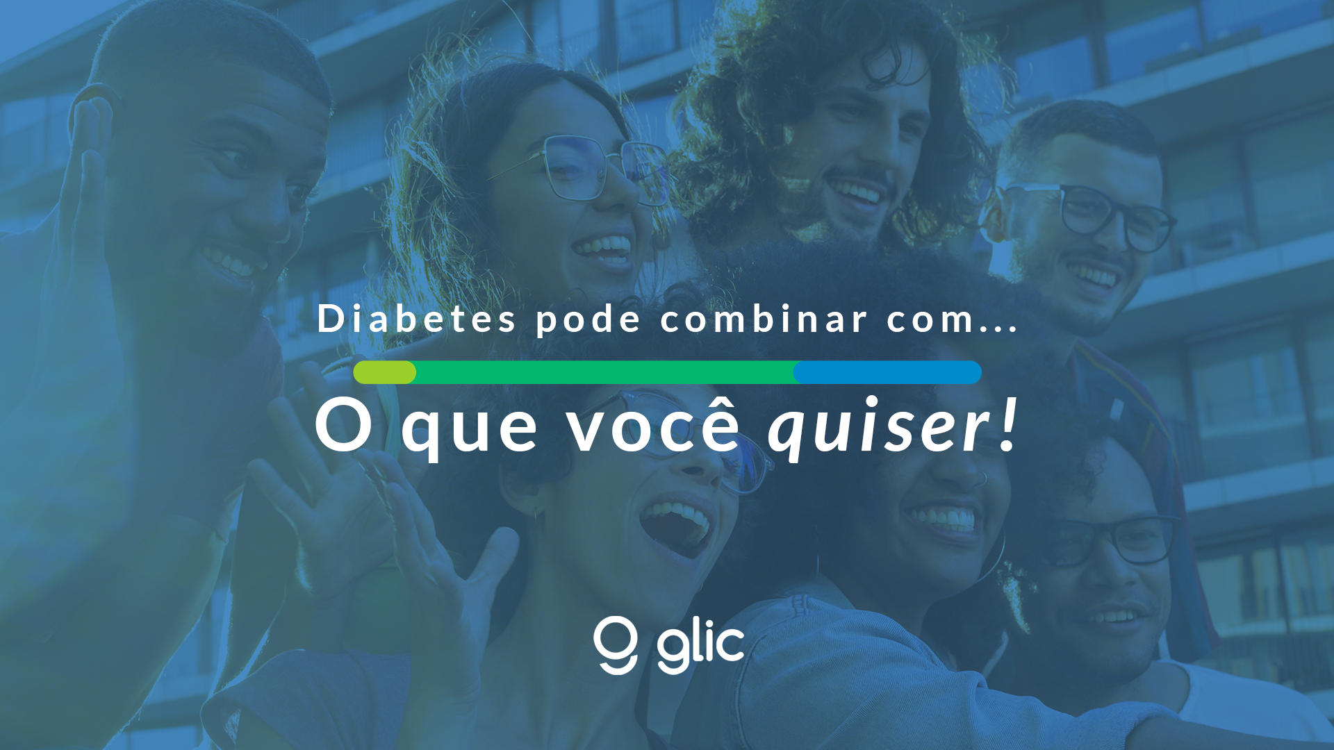 Diabetes pode combinar com…. o que você quiser!
