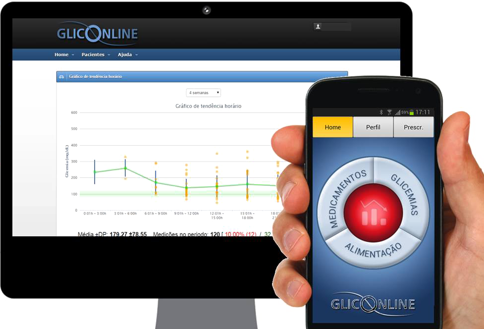 app para diabetes e controle de glicemia