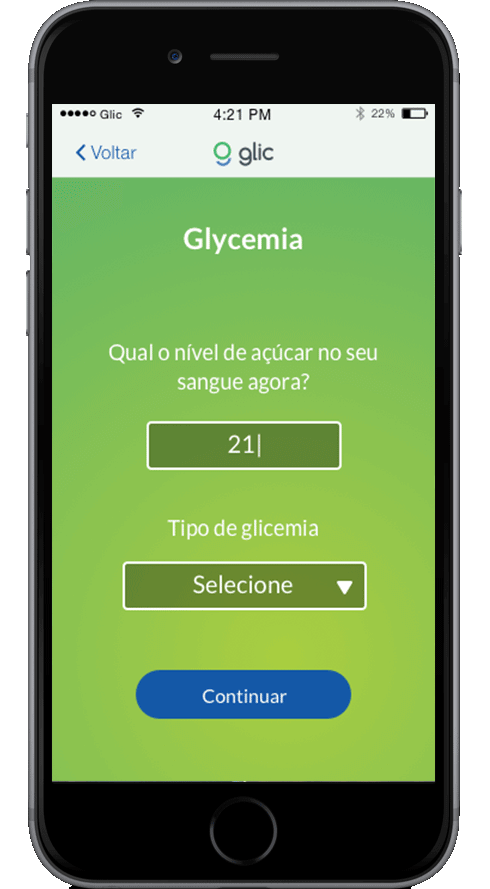 Gliconline para Iphone