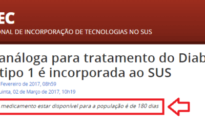 INSULINAS ANÁLOGAS NO SUS: JUNTOS PELOS NOSSOS DIREITOS