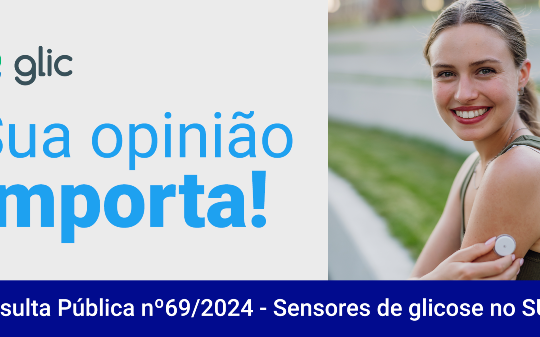 Consulta pública sobre sensor de glicose