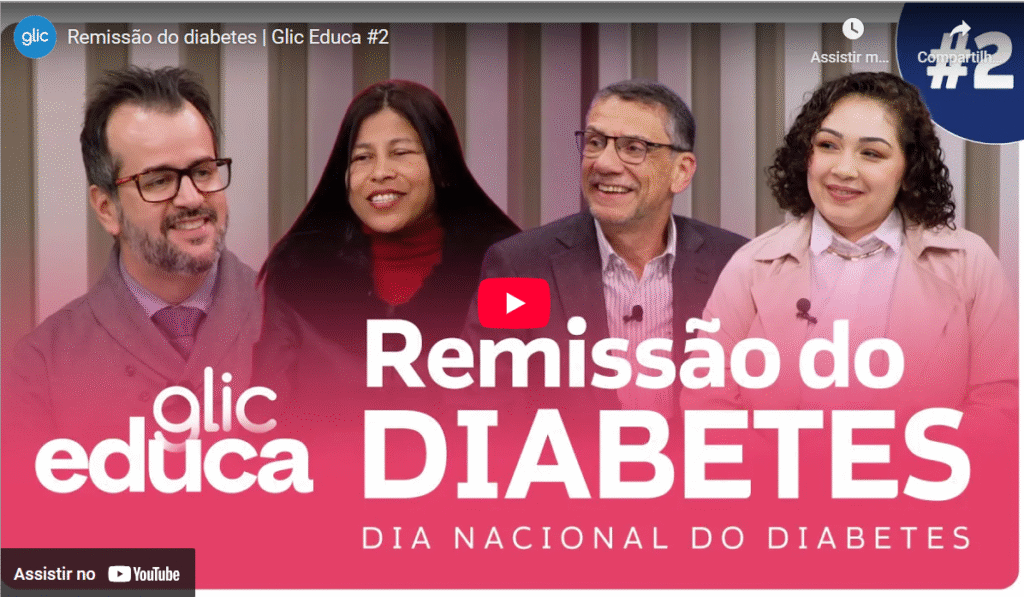 remissão do diabetes glic educa 2